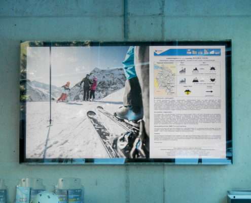 easescreen Digital Signage für Gargellen Bergbahnen